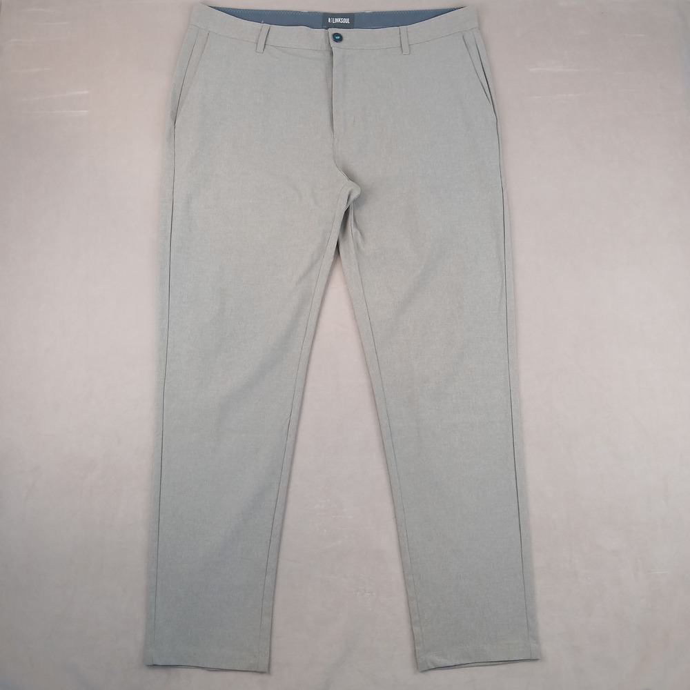 Linksoul‎ 38R 38x32 Mens Chino Pants 5 Pocket Golf Stretch Performance